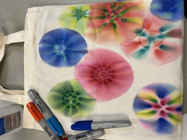 Free Crafting Event for Teens: Tye Dye Tote Bags 1