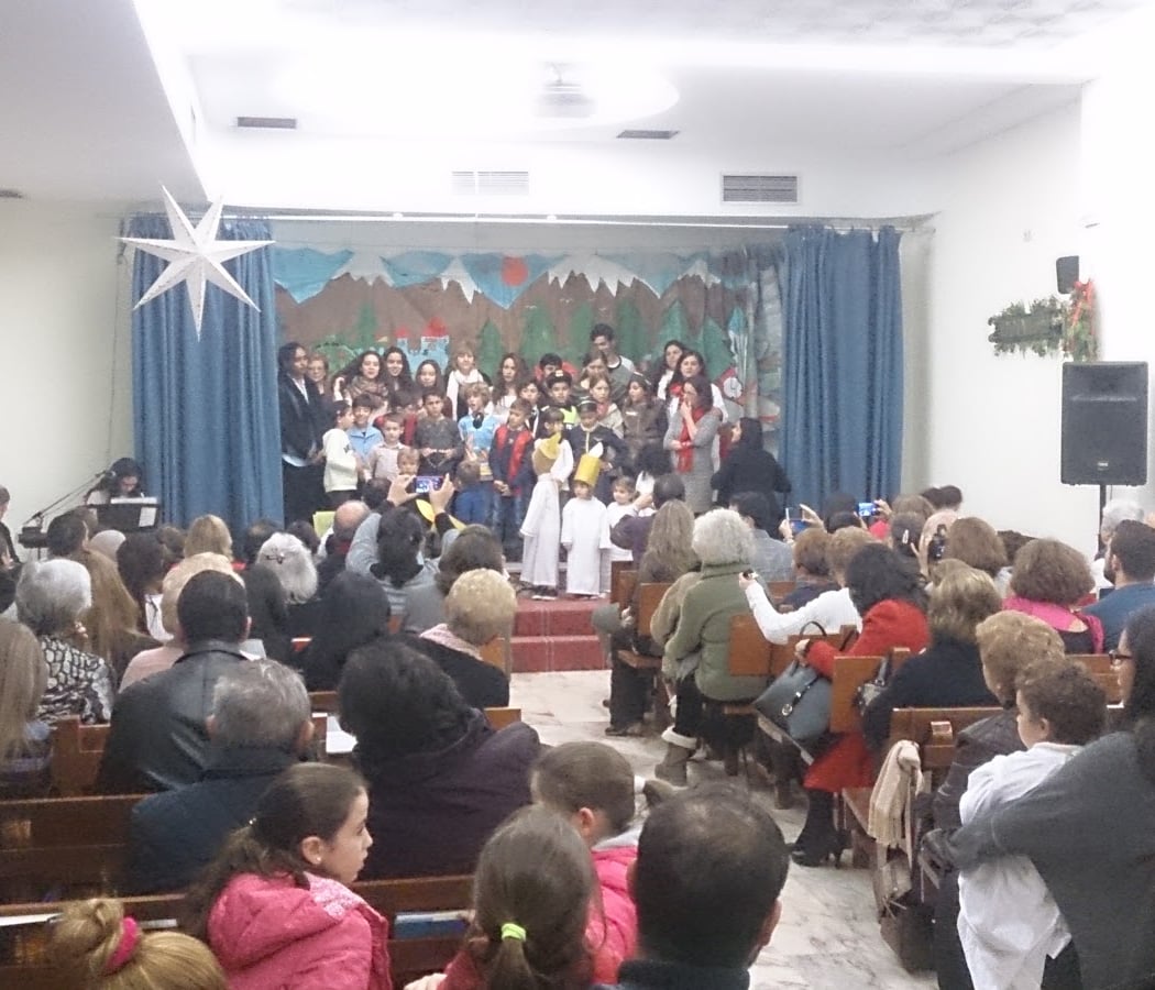 Escuela dominical y culto 1