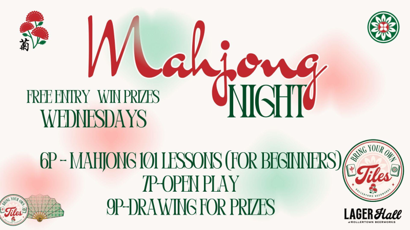 Mahjong Night at Rollertown 1