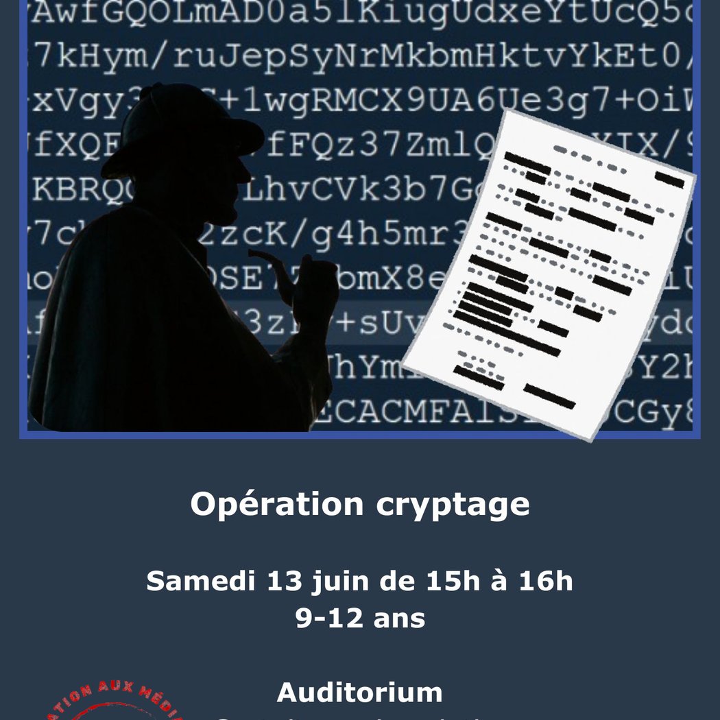 Opération cryptage 1