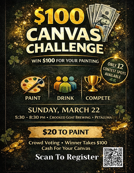 $100 Canvas Challenge 1
