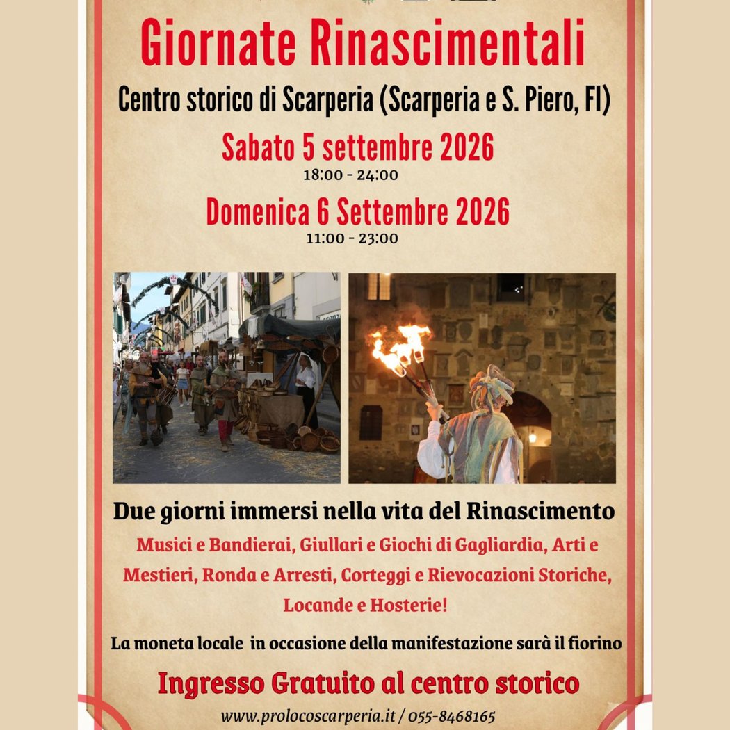 Giornate Rinascimentali 1