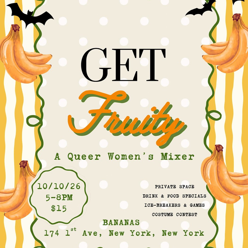 Get Fruity Queer Women's Mixer
