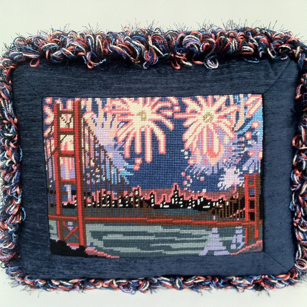 Golden Gate Needlepoint 1