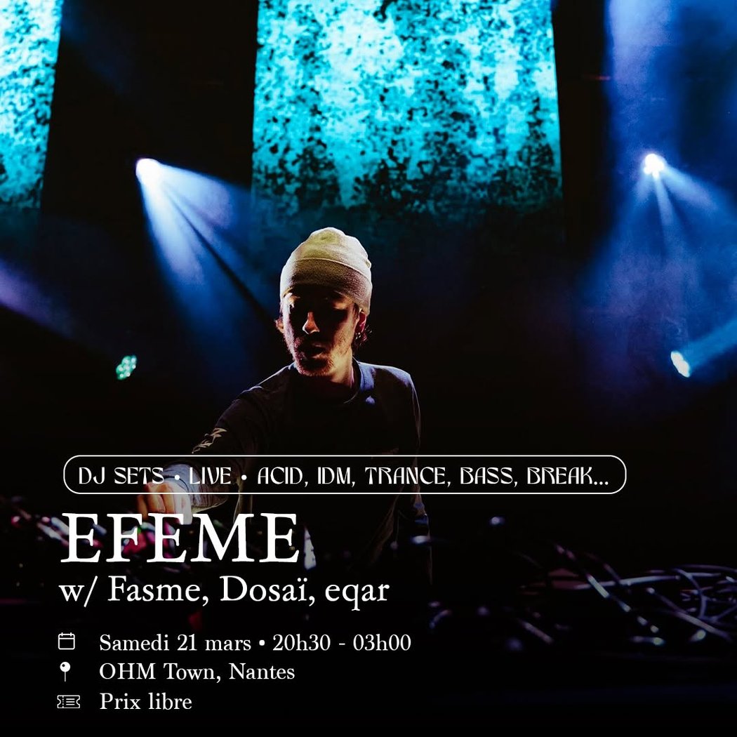 EFEME w/ Fasme, Dosaï, eqar 1