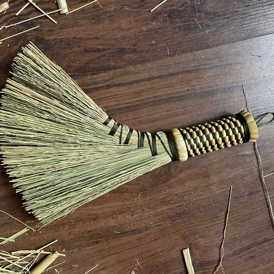 Turkey Wing Whisk Broom Making 1