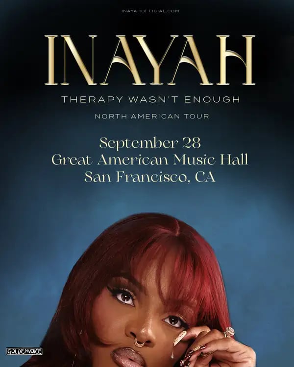 INAYAH - Therapy Wasn't Enough Tour 1