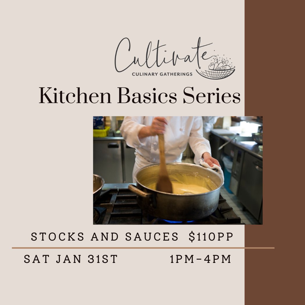 Stocks and Sauces Cooking Class 1