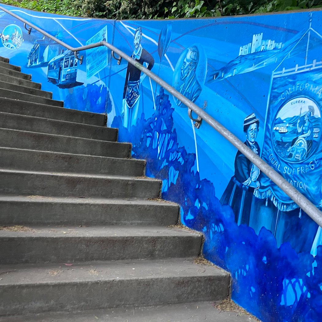 Burnside Mural and Steps 3