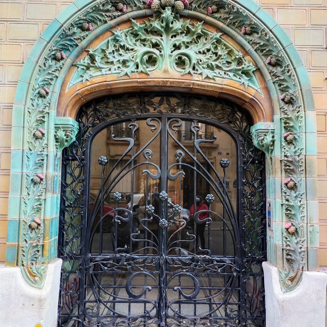 Immeuble Art Nouveau Les Chardons 1