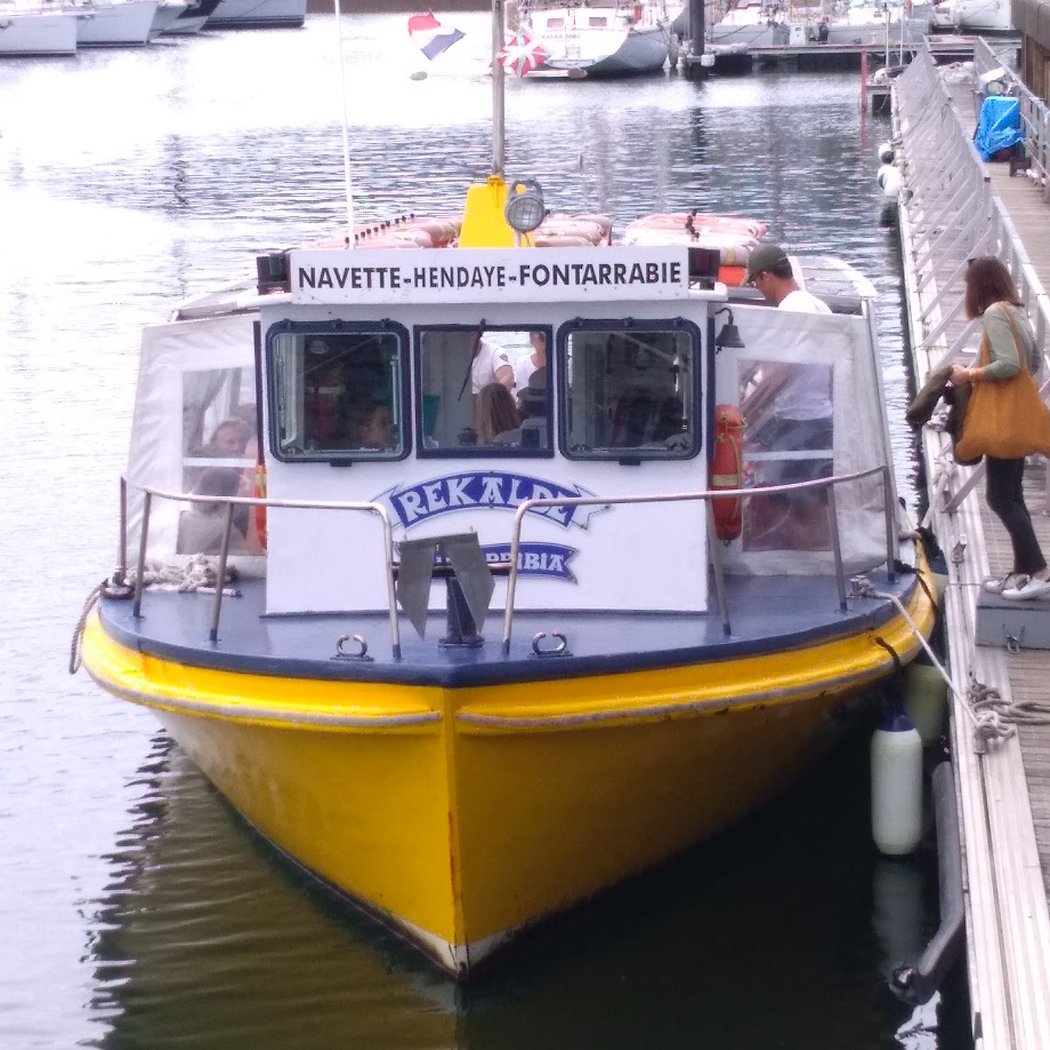 Hendaye Hondarribia shuttle-boat Marie-Louise 3