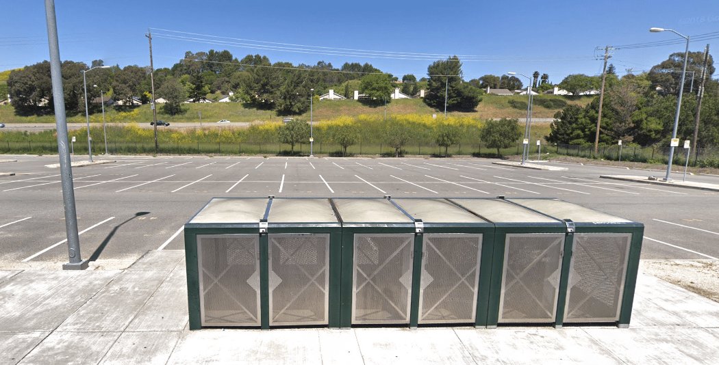 BikeLink eLockers: Hercules Transit Center 1
