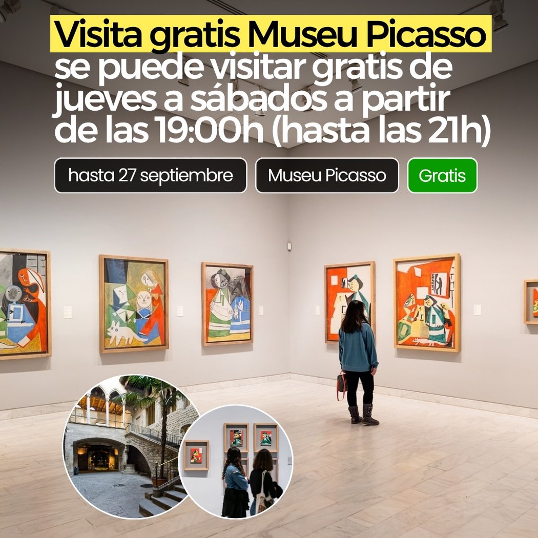 Visita gratis al Museu Picasso