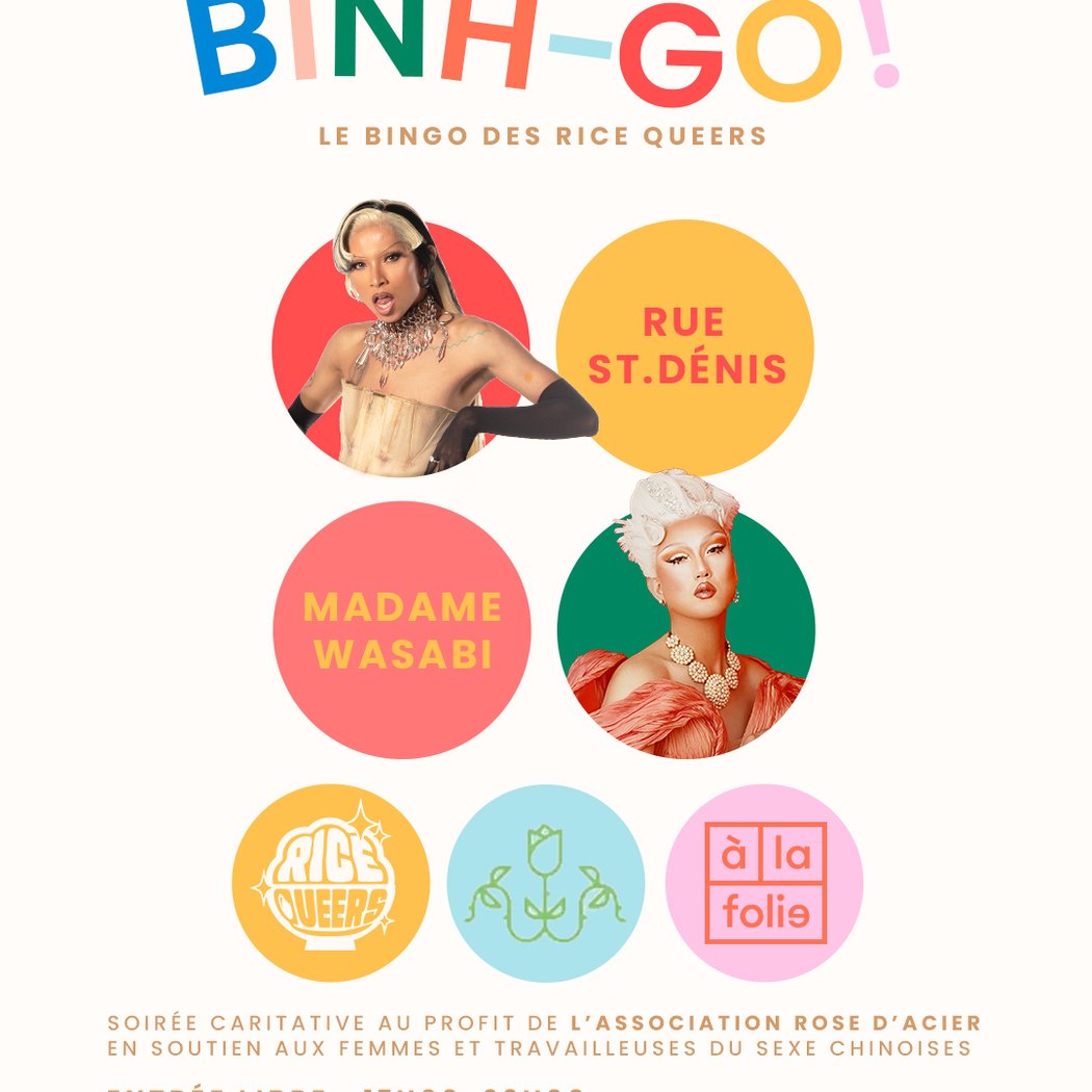 LET'S BINH-GO ! CARITATIF - Le bingo drag des Rice Queers 1