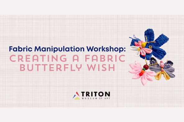 Fabric Manipulation Workshop: Creating a Fabric Butterfly Wish 1