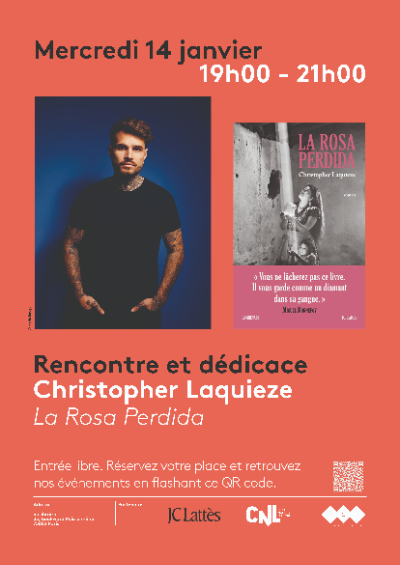 Rencontre et dédicace avec Christopher Laquièze 1