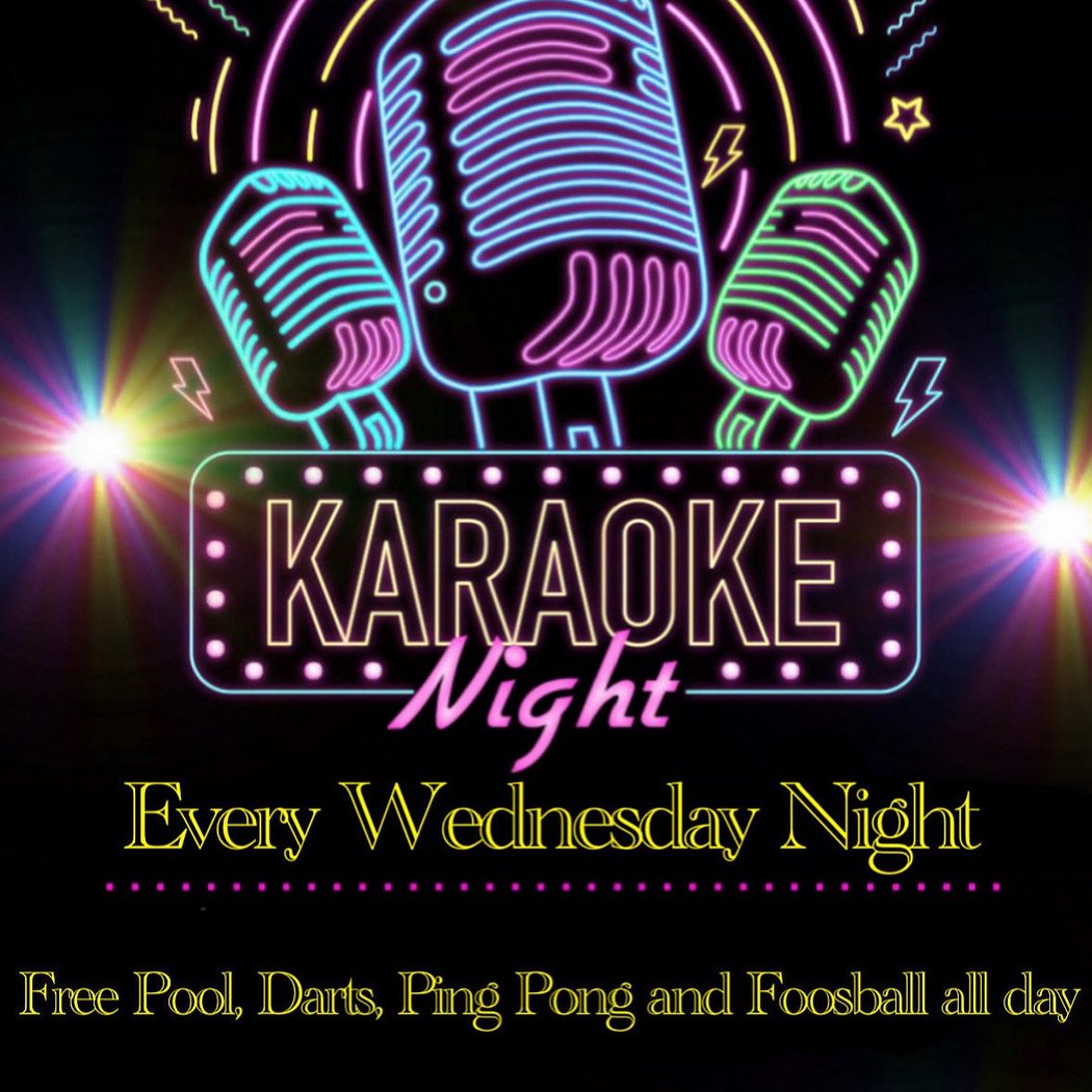 Karaoke Night: Free Pool All Day 1