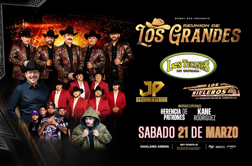 Los Tucanes, Julio Preciado, Los Rieleros, Herencia Patrones y Kane R. 1