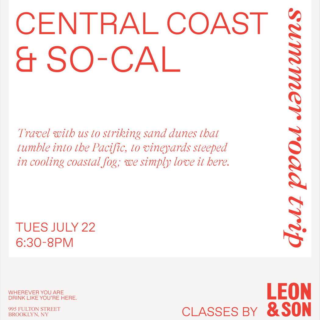Summer Road Trip: Central Coast & So-Cal AVAs 1