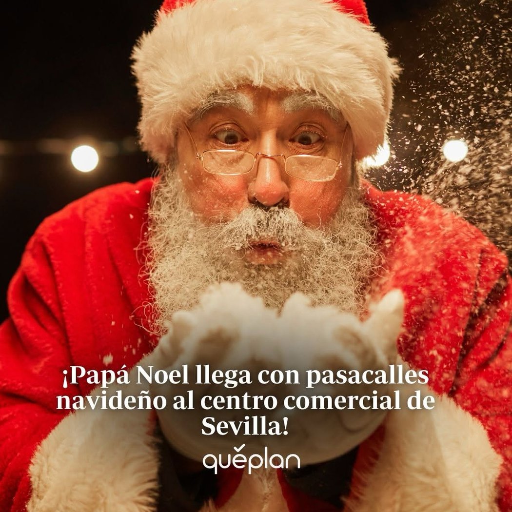 Llegada de Papá Noel con pasacalles navideño 1
