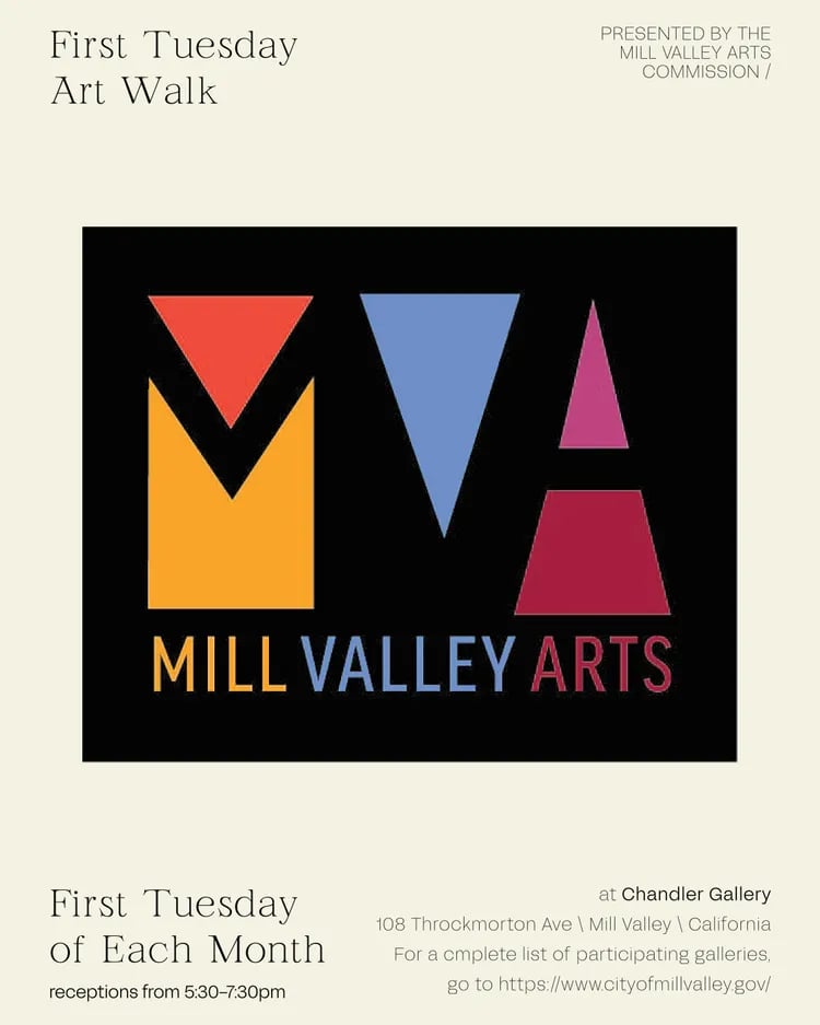 First Tuesday Art Walk: Presented by the Mill Valley Arts Commission