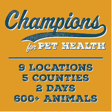 Champions for Pet Health: Communities Partnering for Wellness and Spay & Neuter 1