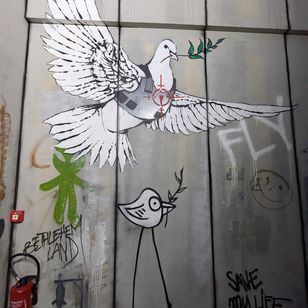 Banksy “Napoleon Crossing the Alps” 3