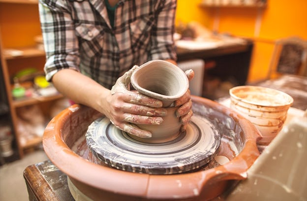 Sip & Spin Pottery Workshop 1