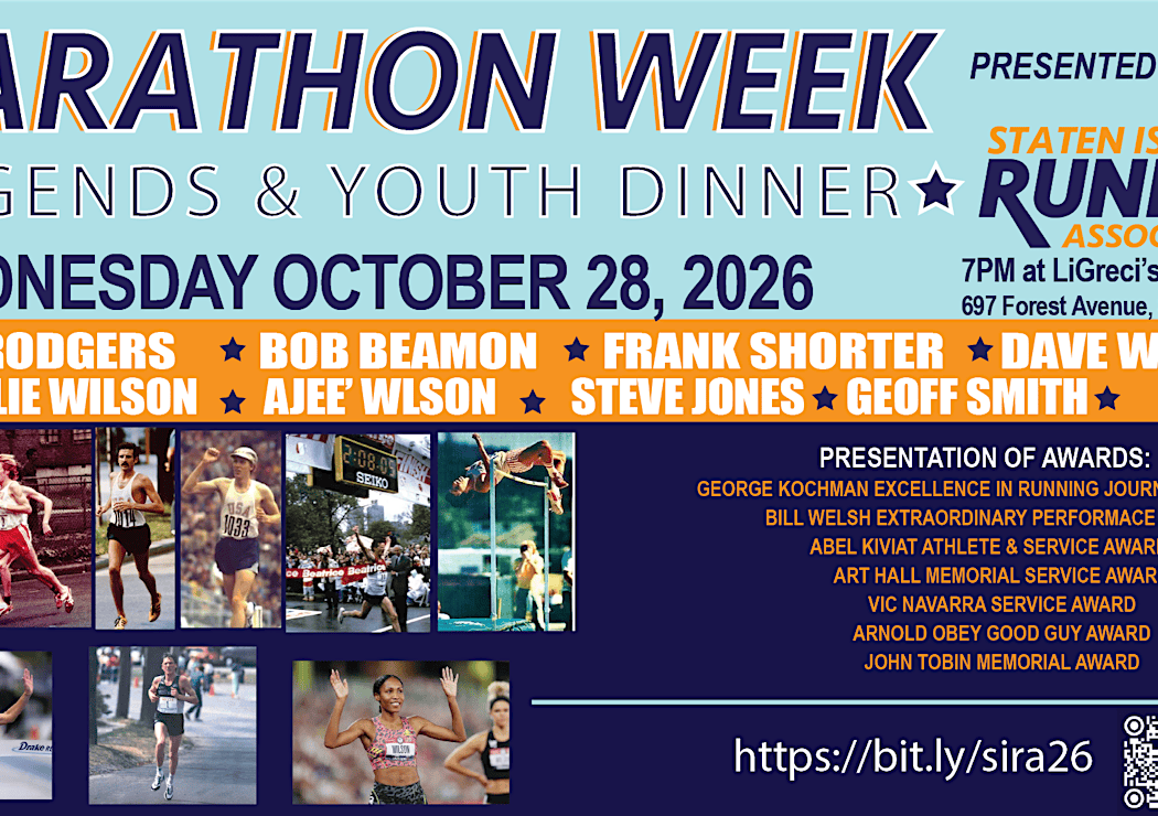 Marathon Week Legends Dinner 1