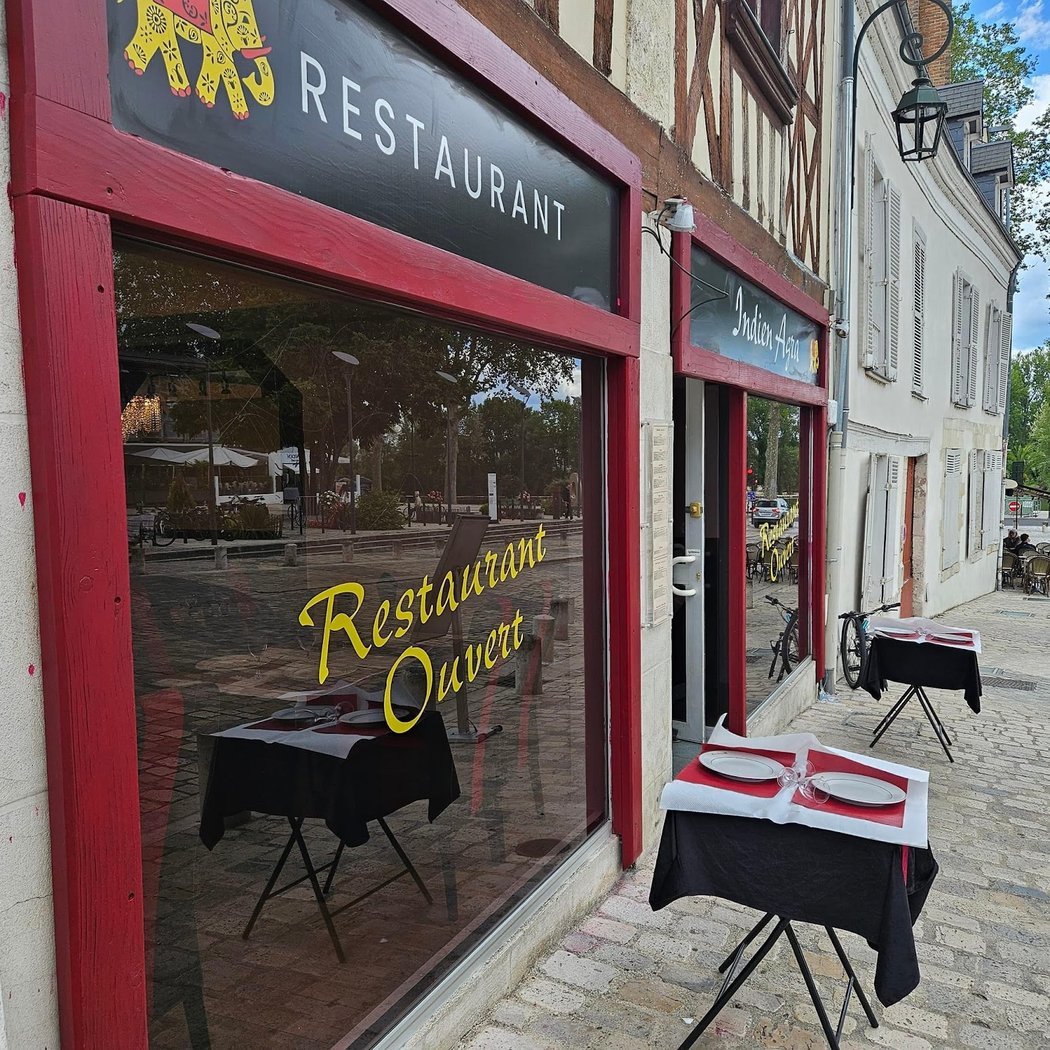 Indien Agra restaurant 2
