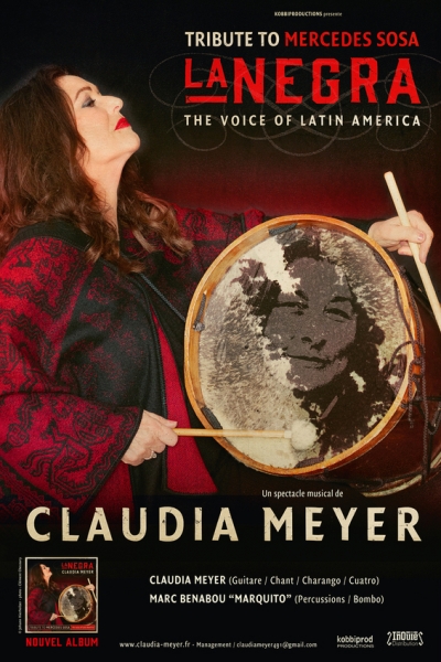 Claudia Meyer rend hommage à LA NEGRA Mercedes Sosa 2