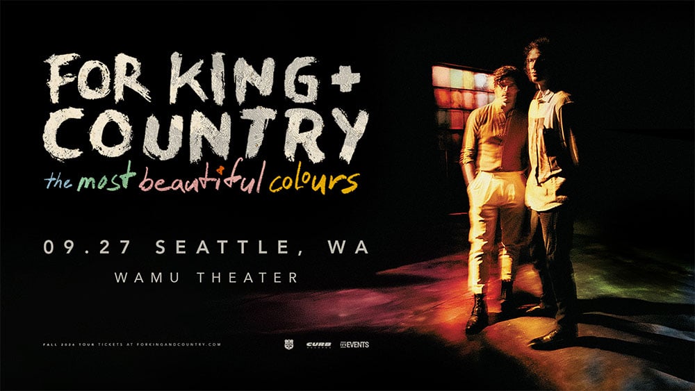 for KING + COUNTRY The Most Beautiful Colours Tour 1