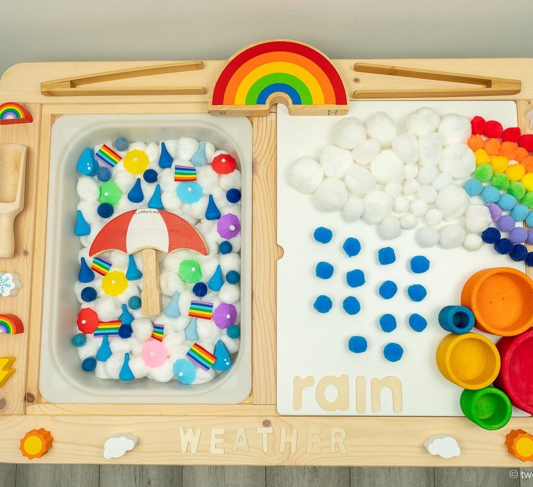 Raindrops & Rainbows Play Party 1