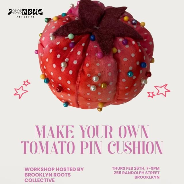 DIY Tomato Pin Cushion Class 1
