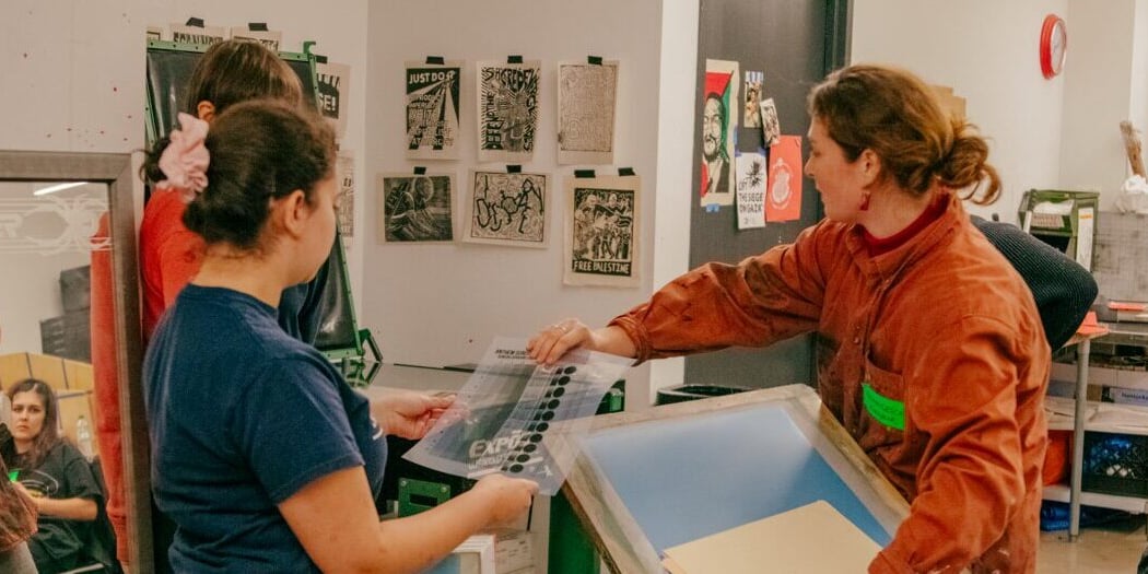 SCREENPRINT 101 w/ FRANCESCA BARR