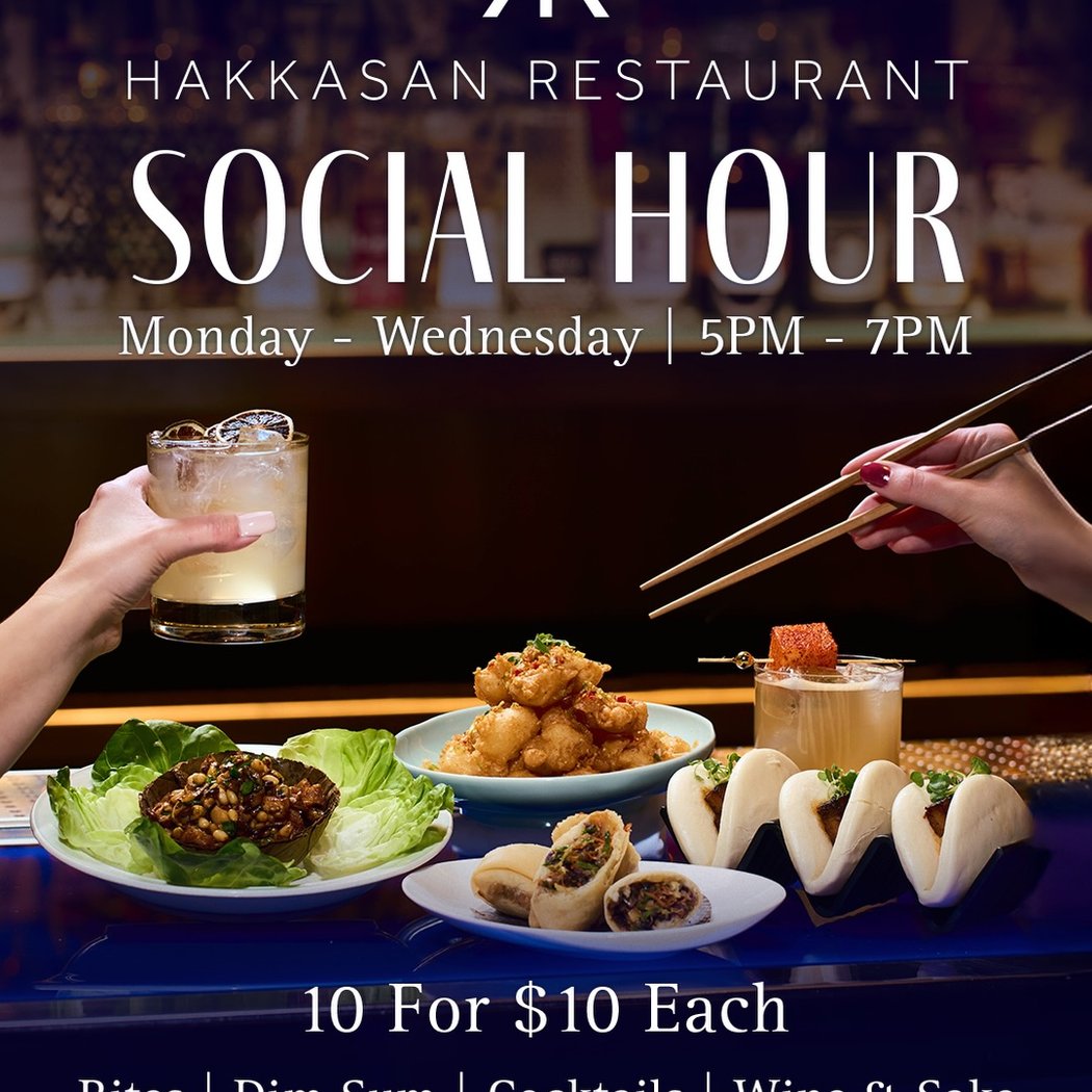 Hakkasan Restaurant Social Hour