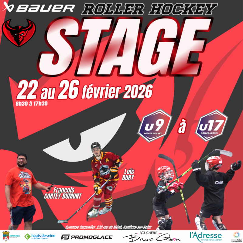 Stage Roller Hockey Jeunesse 1