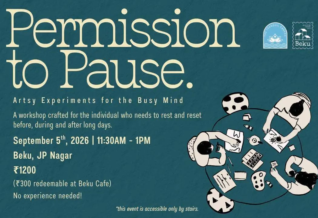 Permission to Pause - Workday Reset Workshop 1