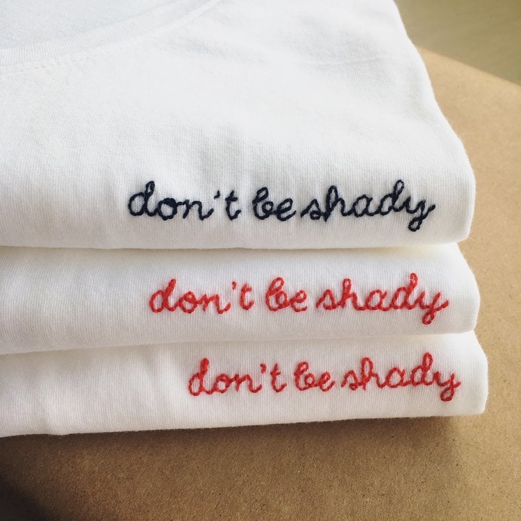 Embroidery on Clothing Workshop 3