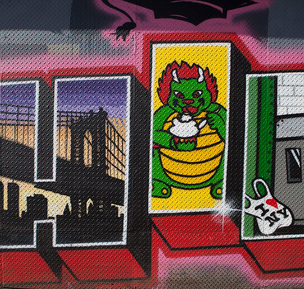 Greetings from Chinatown Mural 2