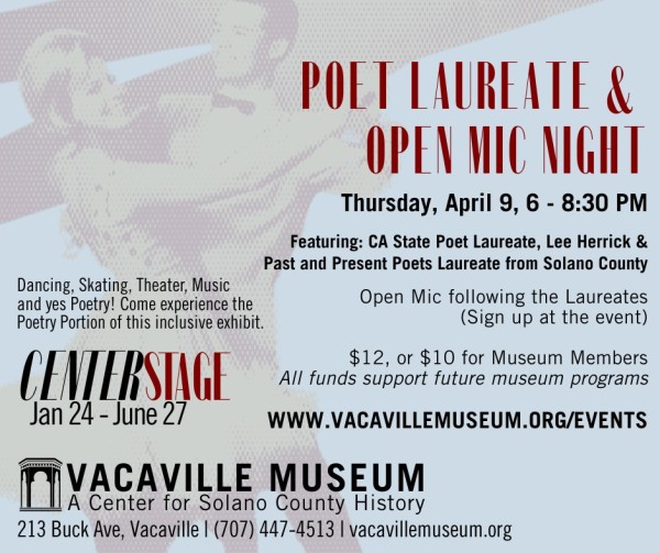 Poet Laureate & Open Mic Night 1