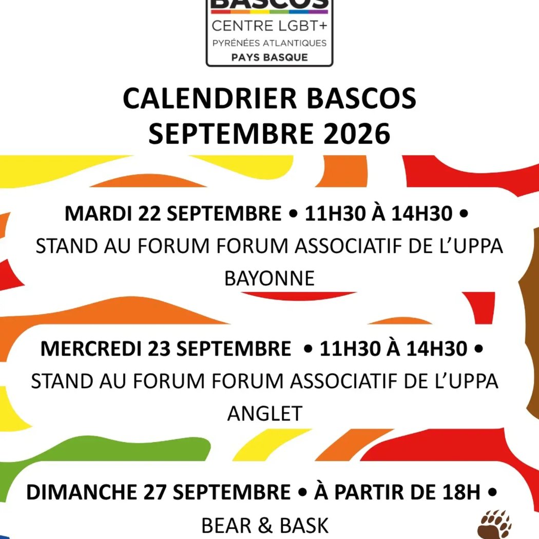 Stand au Forum Associatif de l'UPPA