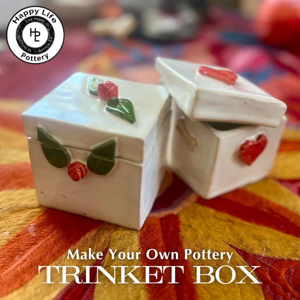 Sunday Afternoon Pottery Project: Trinket Boxes 1
