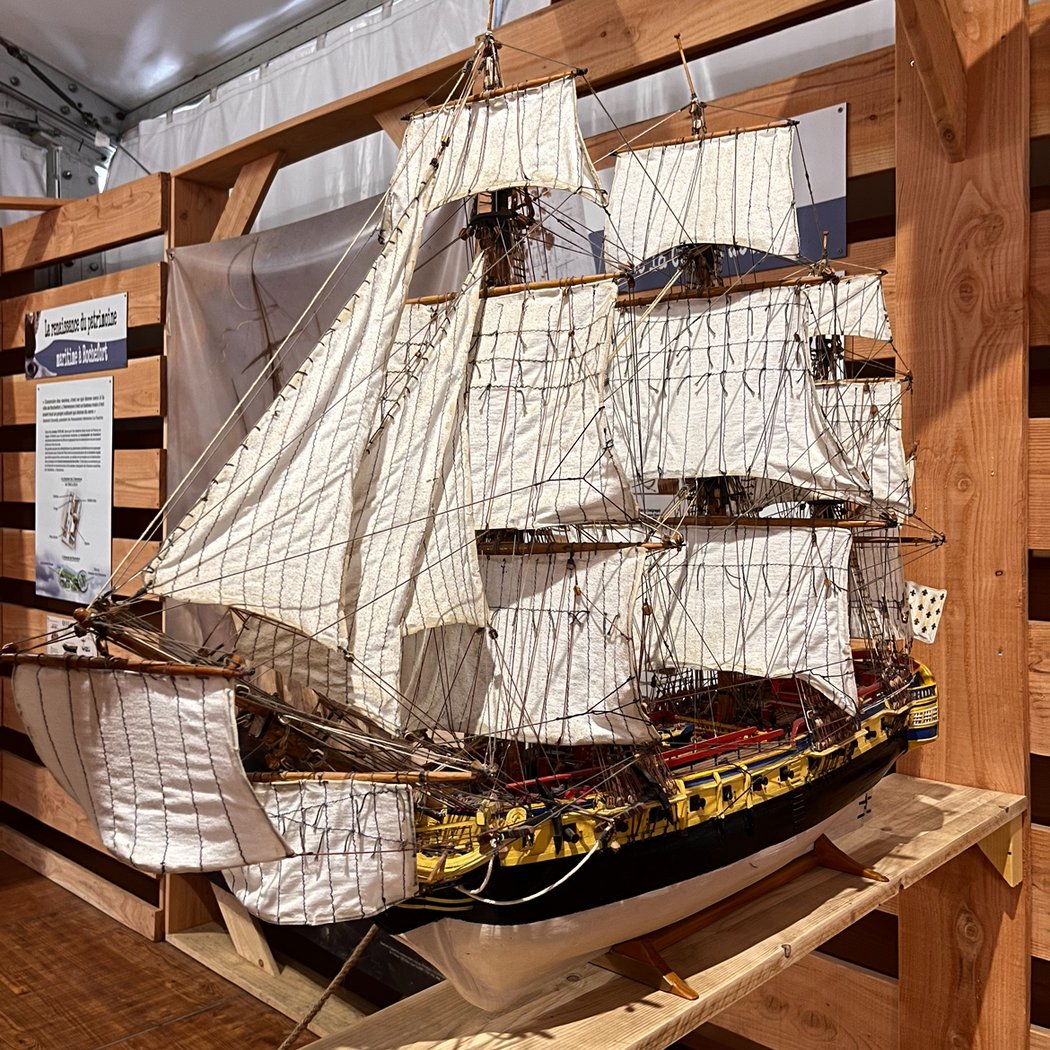Le grand carénage de L'Hermione à Anglet 4