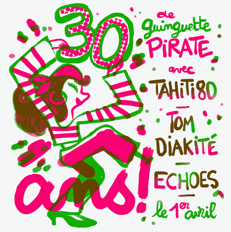 30th anniversary of La Guinguette Pirate 1