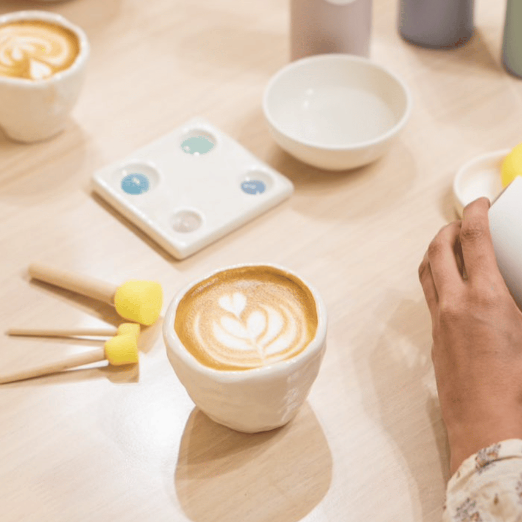 Pintura de Cerámica y Café 2