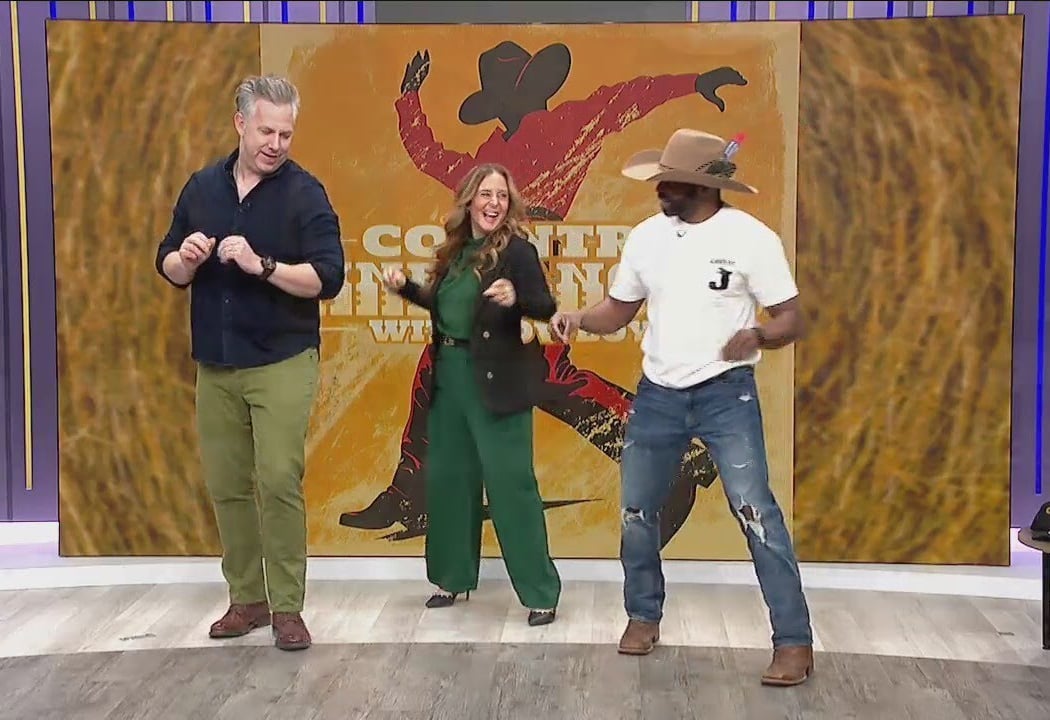 Line Dancing with Cowboy J 1