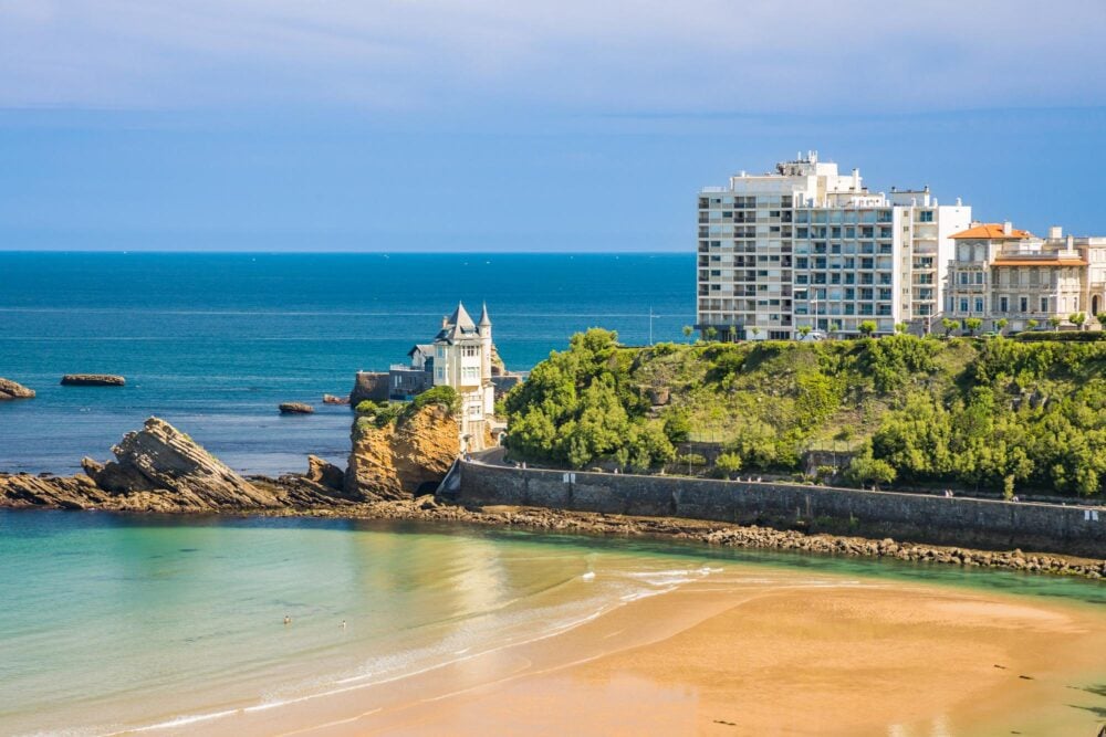 Beach Cote des Basques 2