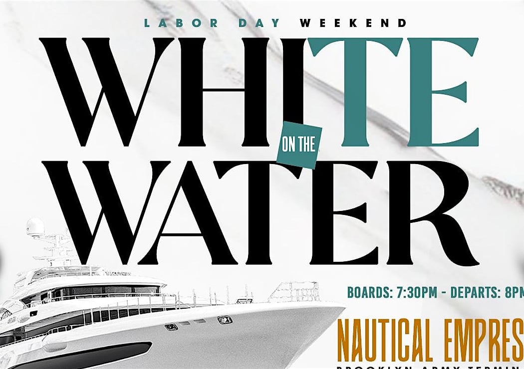 WHITE ON THE WATER 1
