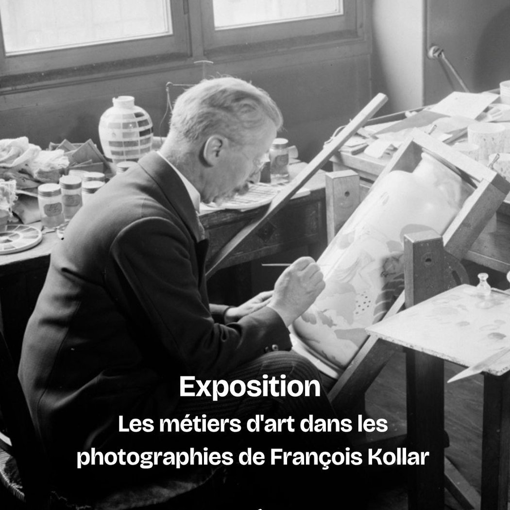 Les métiers d'art dans les photographies de François Kollar